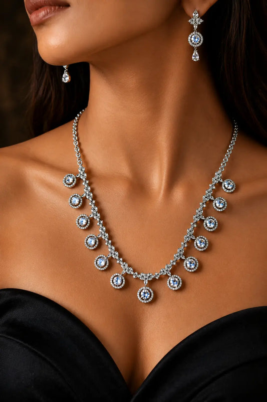 Radiant elegance in AD jewelry craftsmanship