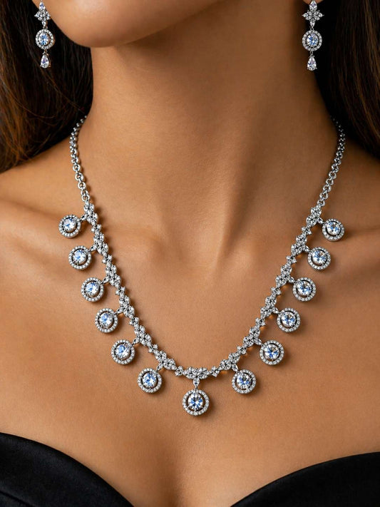 Radiant elegance in AD jewelry craftsmanship