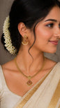 lakshmi necklace ruby in gold